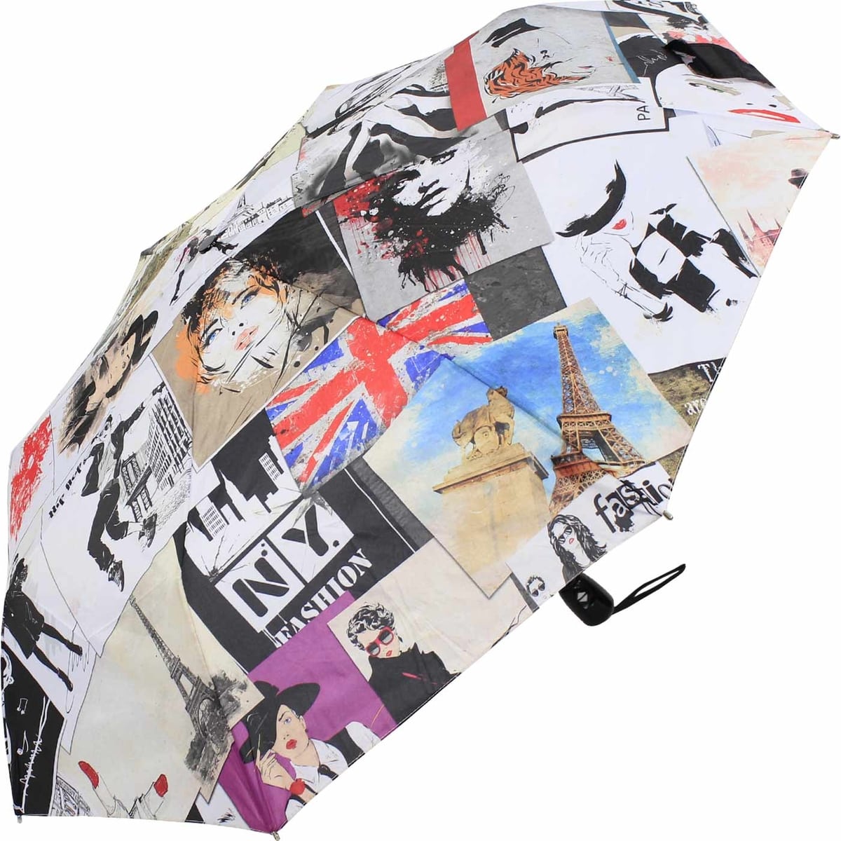 74615709 Парасоля складана автомат Doppler ART Magic Mini Postcards (3) min