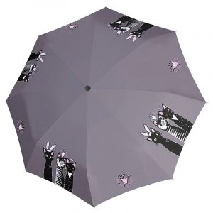 746165RC Парасоля складана автомат Doppler Королівські коти фото min