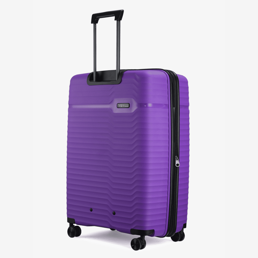 Валіза XL на 4 колесах пластик V&V Travel Summer Brave - Зображення 4