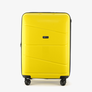 Валіза M на 4 колесах пластик V&V Travel Peace